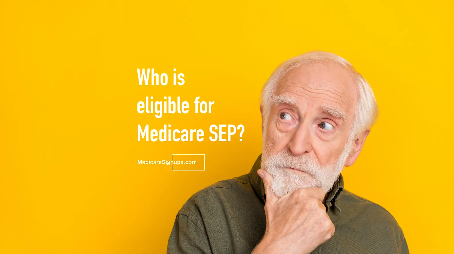 Who Is Eligible for a Medicare Special Enrollment Period? Who Is Eligible for a Medicare Special Enrollment Period?